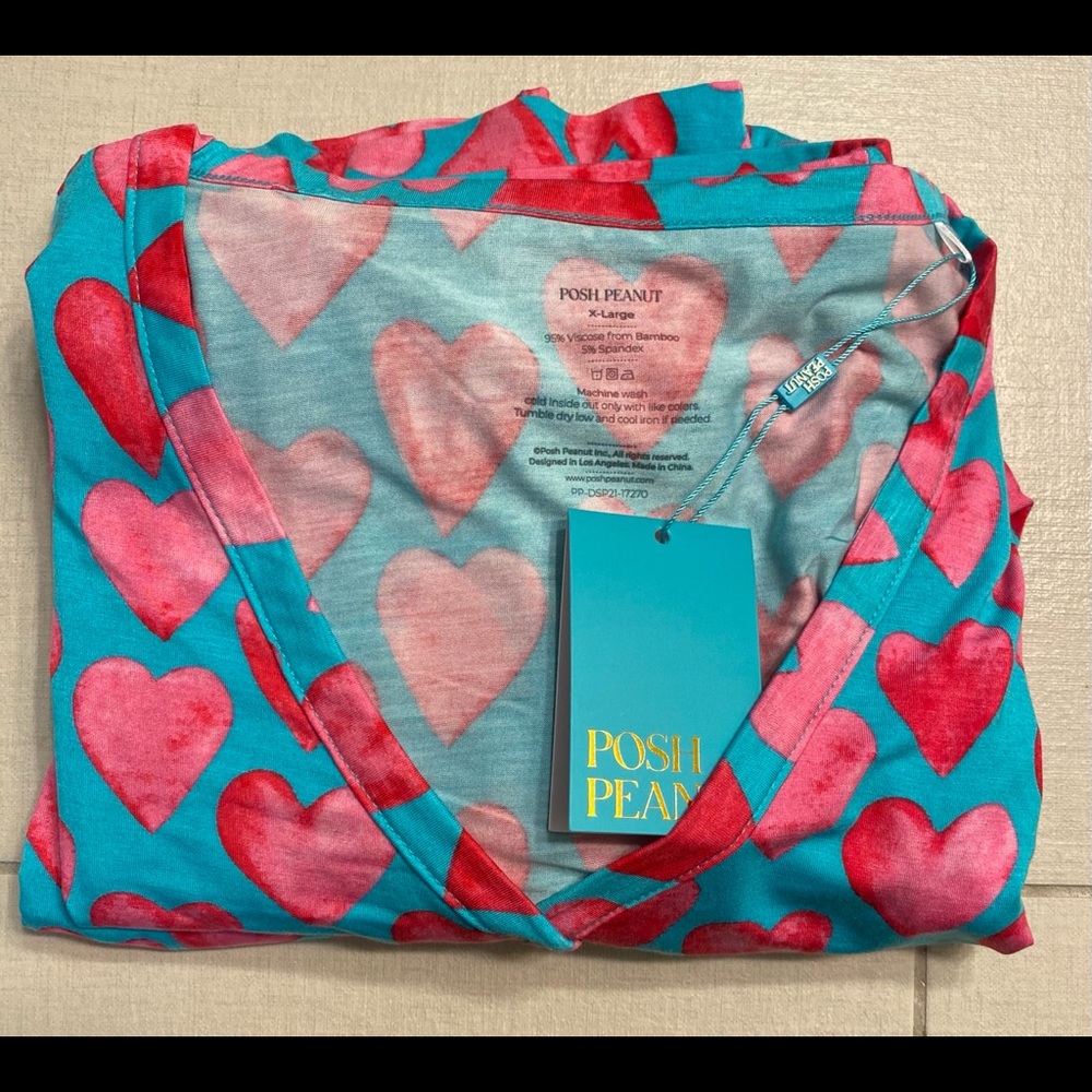 Posh Peanut “Queen of Hearts” Loungewear